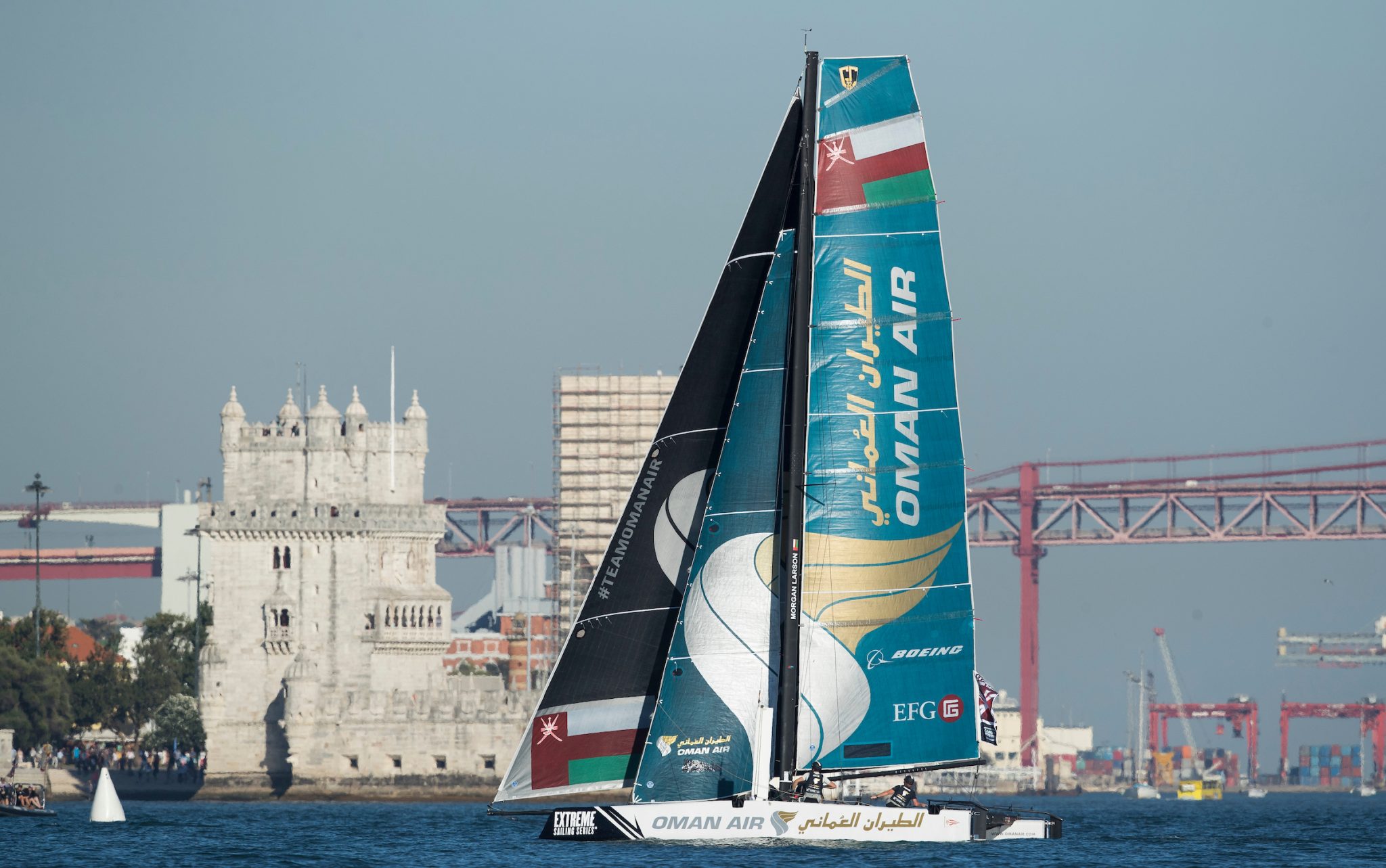 The Extreme Sailing Series 2016. Act 7. Lisbon. Portugal. 6th October 2016. Credit - Lloyd Images