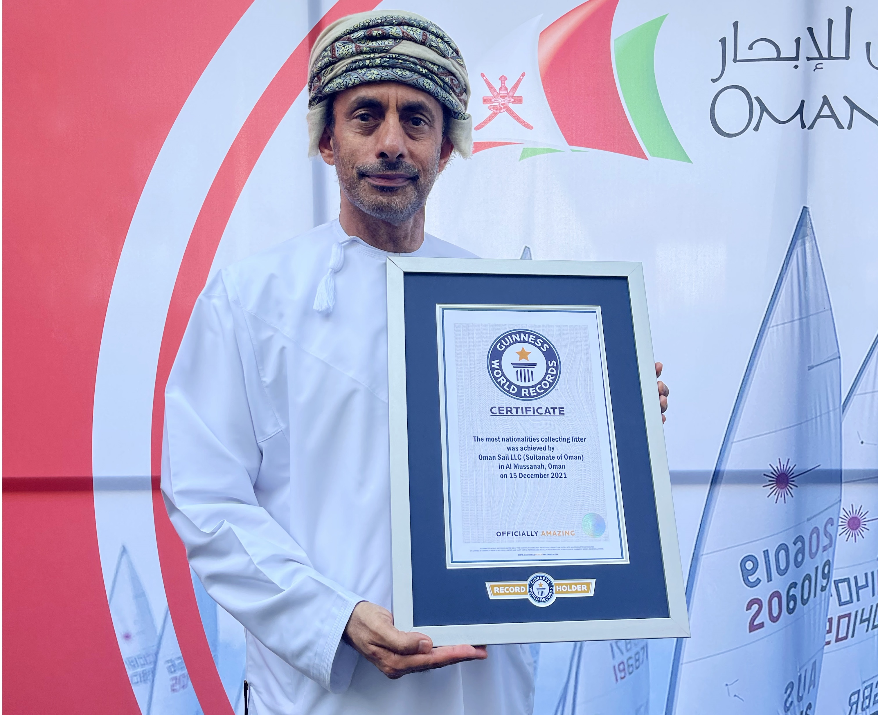 Oman Sail sets new beach clean-up Guinness World Records™ Title