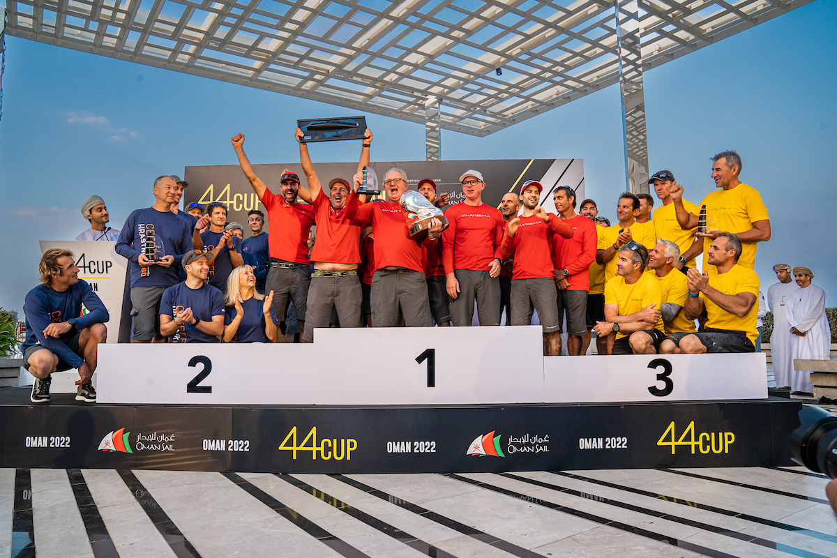Oman Sail concludes 44Cup at Al Mouj Marina as Team Asyad Shipping impress on debut